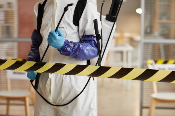 Professional Blood Cleanup technician working in Three Rivers, TX